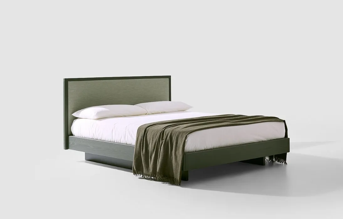 Letto Awase soft con testiera in tessuto di Bolzan Letti